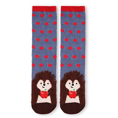 Foot Pet Porcupine Polka Dot Crew Sock