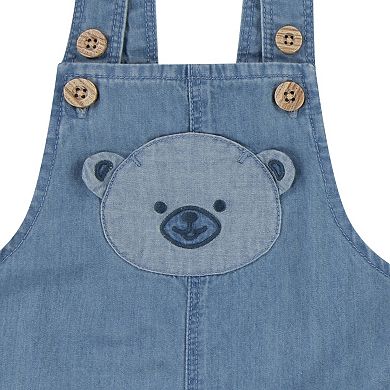 Toddler Boys Levi's® Bear Shortalls and Short Sleeve Bodysuit 2-Piece Set
