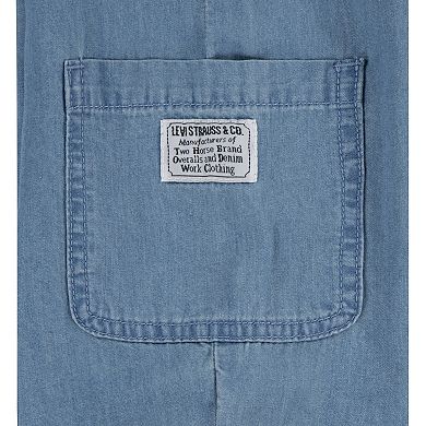 Toddler Boys Levi's® Bear Shortalls and Short Sleeve Bodysuit 2-Piece Set