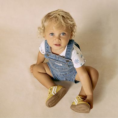 Toddler Boys Levi's® Denim Shortalls & Sailing T-shirt 2-Piece Set