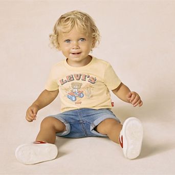 Baby & Toddler Boys Levi's® Four Wheeler T-shirt & Jean Shorts 2 pc Set