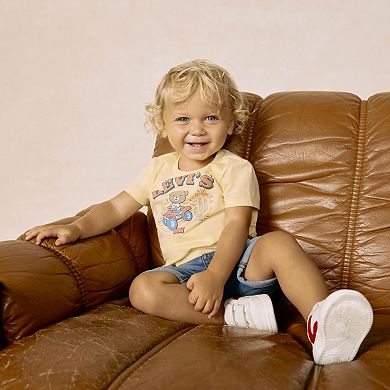 Baby & Toddler Boys Levi's® Four Wheeler T-shirt & Jean Shorts 2-Piece Set