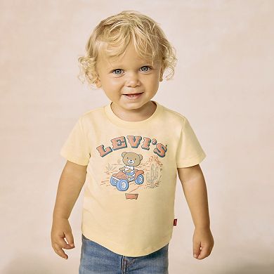 Baby & Toddler Boys Levi's® Four Wheeler T-shirt & Jean Shorts 2-Piece Set