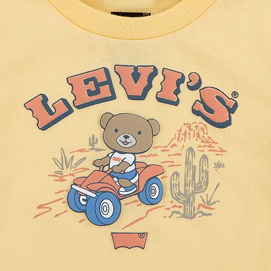 Baby & Toddler Boys Levi's® Four Wheeler T-shirt & Jean Shorts 2-Piece Set