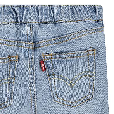 Toddlers Boys Levi's® 3D Sailing T-shirt & Jean Shorts 2-Piece Set