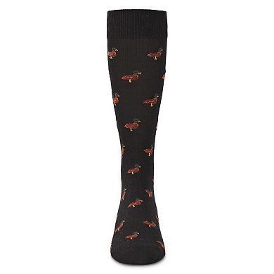Men's Red Duck Luxuriously Soft Cashmere Crew Sock