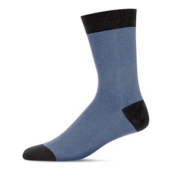 Men's Fancy Heels Luxuriously Soft Cashmere Blend Crew Sock