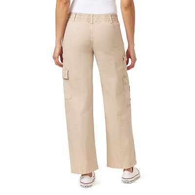 Juniors Wallflower Insta Stretch Feisty Curvy Low Rise Cargo Pants