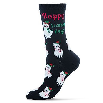 Happy Llama Days Novelty Socks