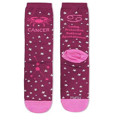 Cancer Zodiac Sign Crew Sock