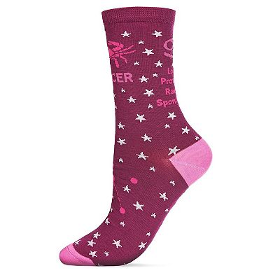 Cancer Zodiac Sign Crew Sock