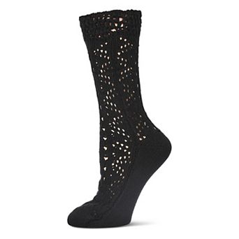 Asalim Mixed Knit Boot Sock Crew Socks