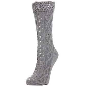 Asalim Mixed Knit Boot Sock Crew Socks