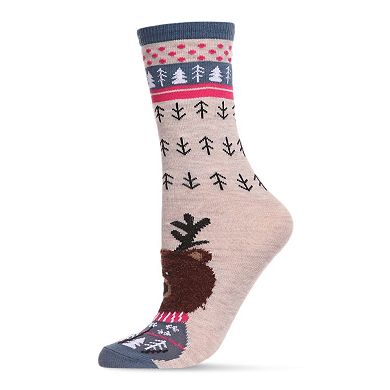 Foot Pet Teddy Bear Crew Sock