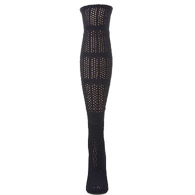 Linear Bunch Over The Knee Sock