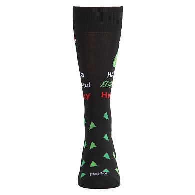 Men's Dill-ightful Holiday Pickle Novelty Crew Sock