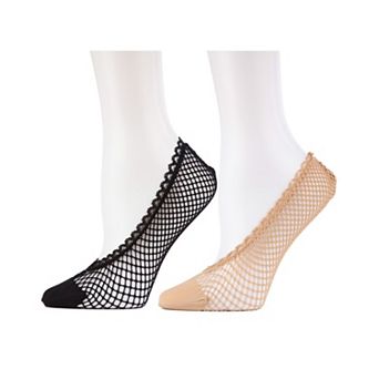 Knit Net Fishnet Sock Liners 2 Pack