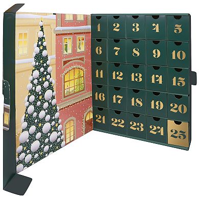 Holiday Advent Calendar Candle Set