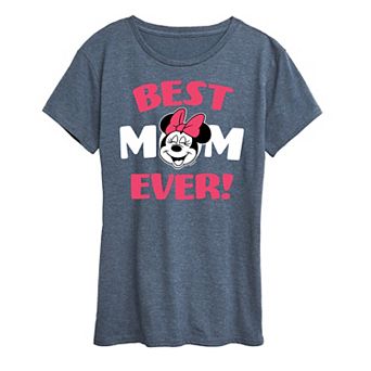 Disney's Minnie Mouse Women's Best Mom Graphic Tee