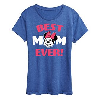 Disney's Minnie Mouse Women's Best Mom Graphic Tee