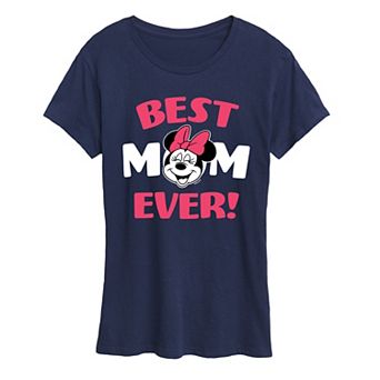 Disney's Minnie Mouse Women's Best Mom Graphic Tee