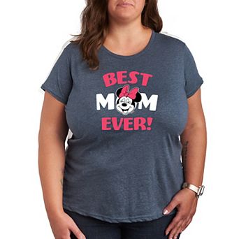 Disney's Minnie Mouse Plus Best Mom Graphic Tee