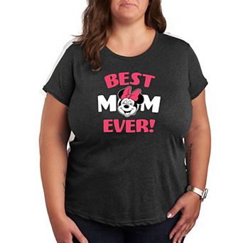 Disney's Minnie Mouse Plus Best Mom Graphic Tee