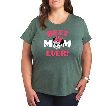 Disney's Minnie Mouse Plus Best Mom Graphic Tee