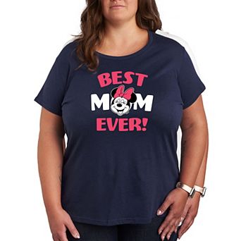 Disney's Minnie Mouse Plus Best Mom Graphic Tee
