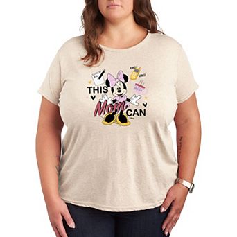 Disney's Minnie Mouse Plus This Mom Can Graphic Tee