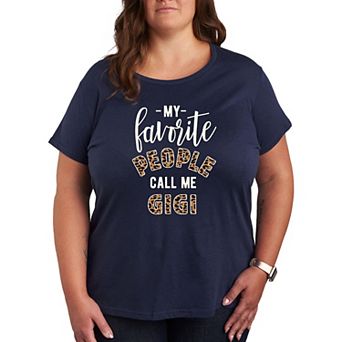 Plus Favorite People Gigi Graphic Tee