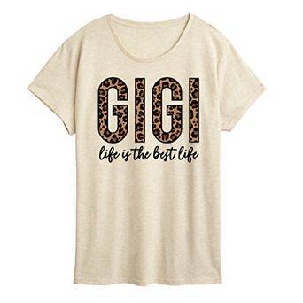 Women's Gigi Life Is The Best Life Graphic Tee