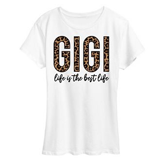 Women's Gigi Life Is The Best Life Graphic Tee