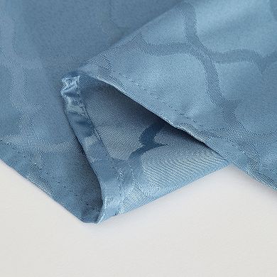 HLC.me Modena Geometric Lattice Fabric Tablecloth, Rectangle, Water, Wrinkle, & Stain Resistance
