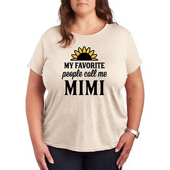 Plus Favorite People Mimi Graphic Tee