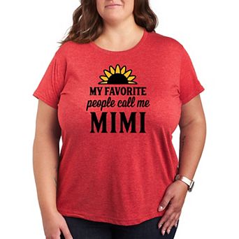 Plus Favorite People Mimi Graphic Tee