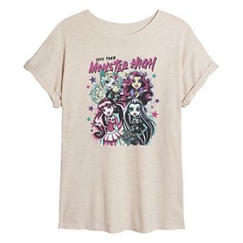 Juniors' Monster High 2010 Tour Oversized Tee