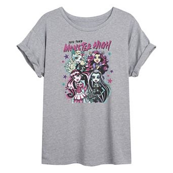 Juniors' Monster High 2010 Tour Oversized Tee
