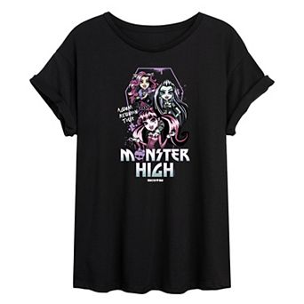Juniors' Monster High Alumni Reunion Tour Oversized Tee