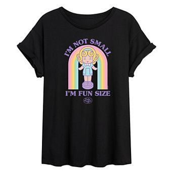 Juniors' Polly Pocket Fun Size Oversized Tee