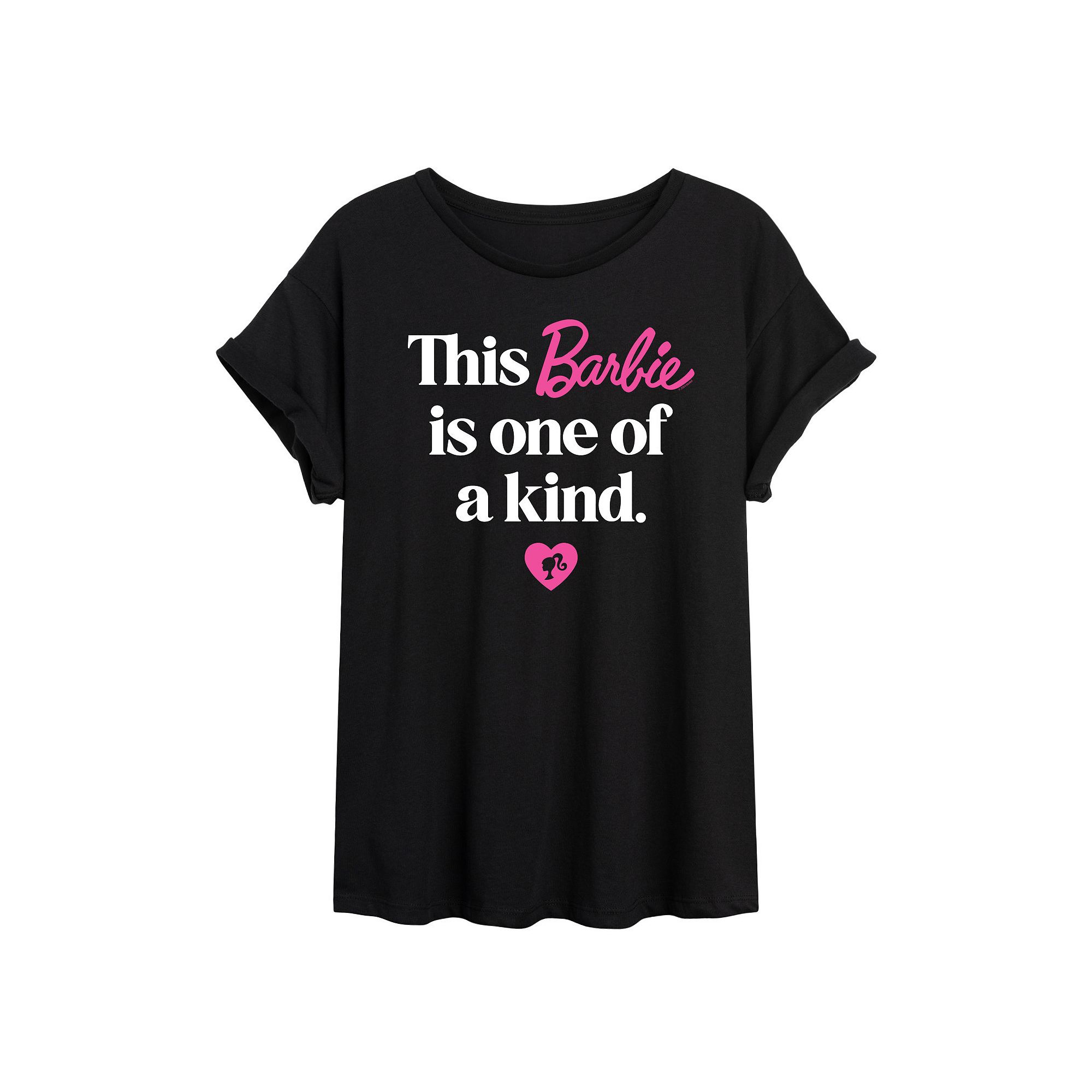 Juniors Barbie® This Barbie Is One Of A Kind Oversized Tee, Girls, Size: