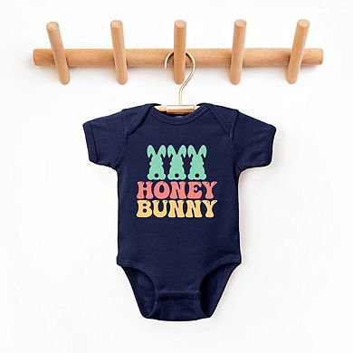 Honey Bunny Bunny Tails Baby Bodysuit