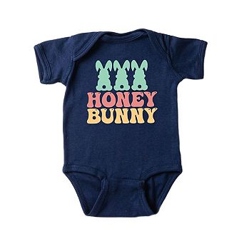 Honey Bunny Bunny Tails Baby Bodysuit