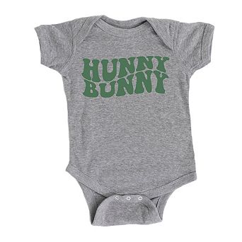 Hunny Bunny Wavy Baby Bodysuit