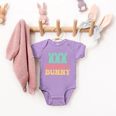 Honey Bunny Bunny Tails Baby Bodysuit