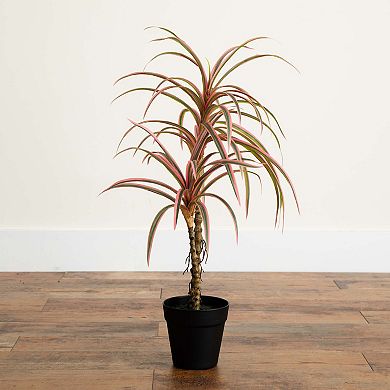 nearly natural 2-ft. Artificial Dracaena Marginata Plant Floor Decor