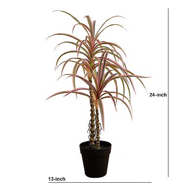 nearly natural 2-ft. Artificial Dracaena Marginata Plant Floor Decor