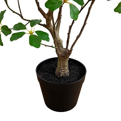 nearly natural 4-ft. Artificial Dogwood Tree Floor Decor