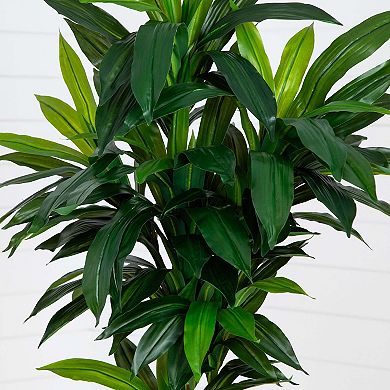 nearly natural 7-ft. Artificial Dracaena Tree with Real Touch Leaves Floor Decor