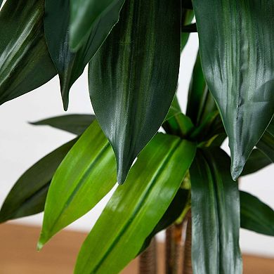 nearly natural 10-ft. Artificial Dracaena Tree Floor Decor
